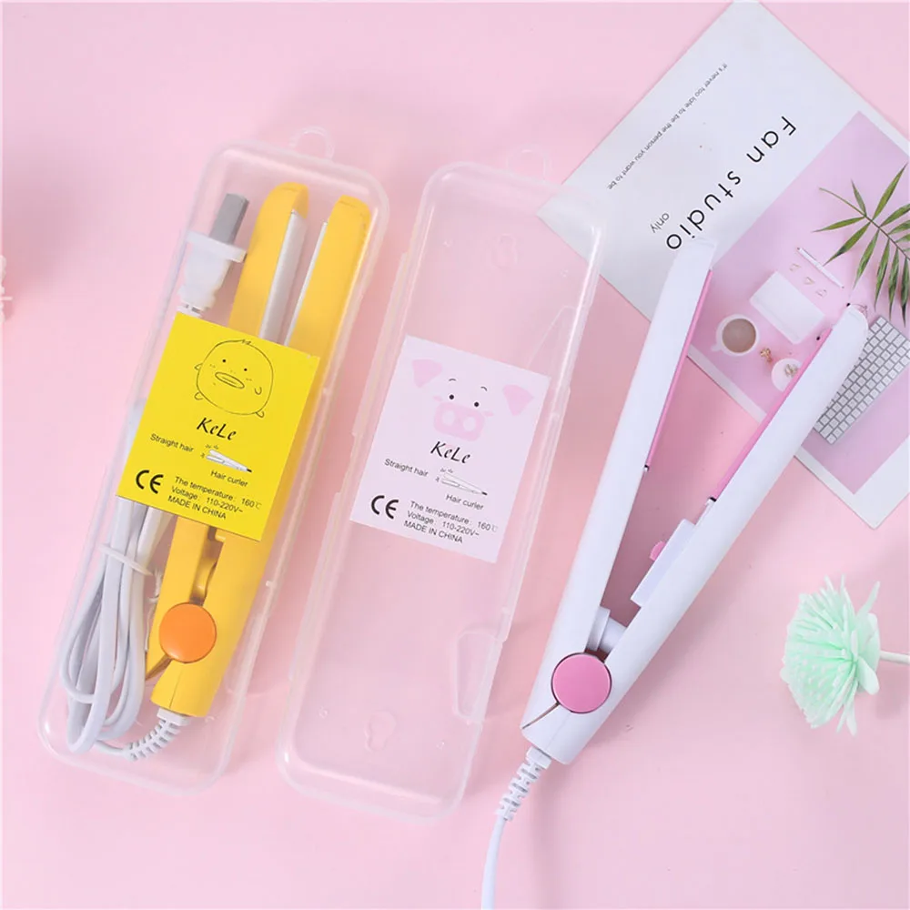 Новинка 2019 мини выпрямитель для волос плойка бороды расческа щипцы завивки