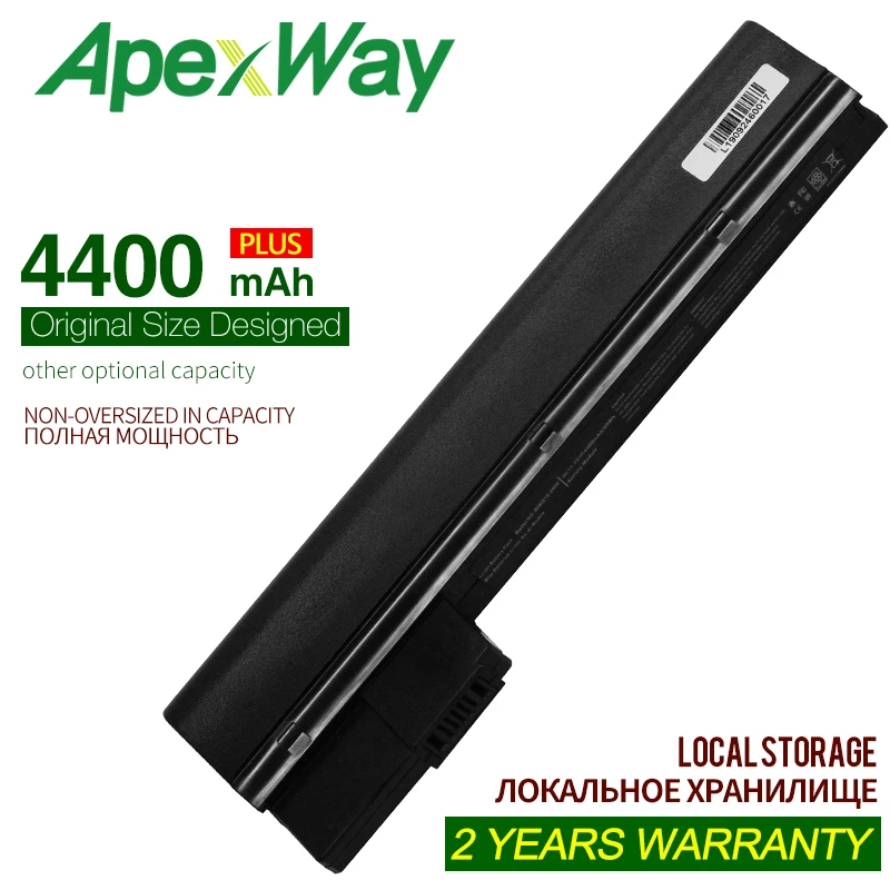 ApexWay 4400 мАч 11 1 V батарея для hp 590543 001 аккумулятор большой емкости HSTNN XB0P LB0P мини 210