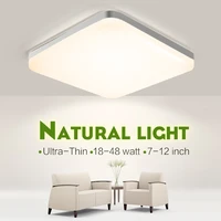 led ceiling lamp home modern panel light natural white warm cold white round square ceiling lights living room bedroom kitchen