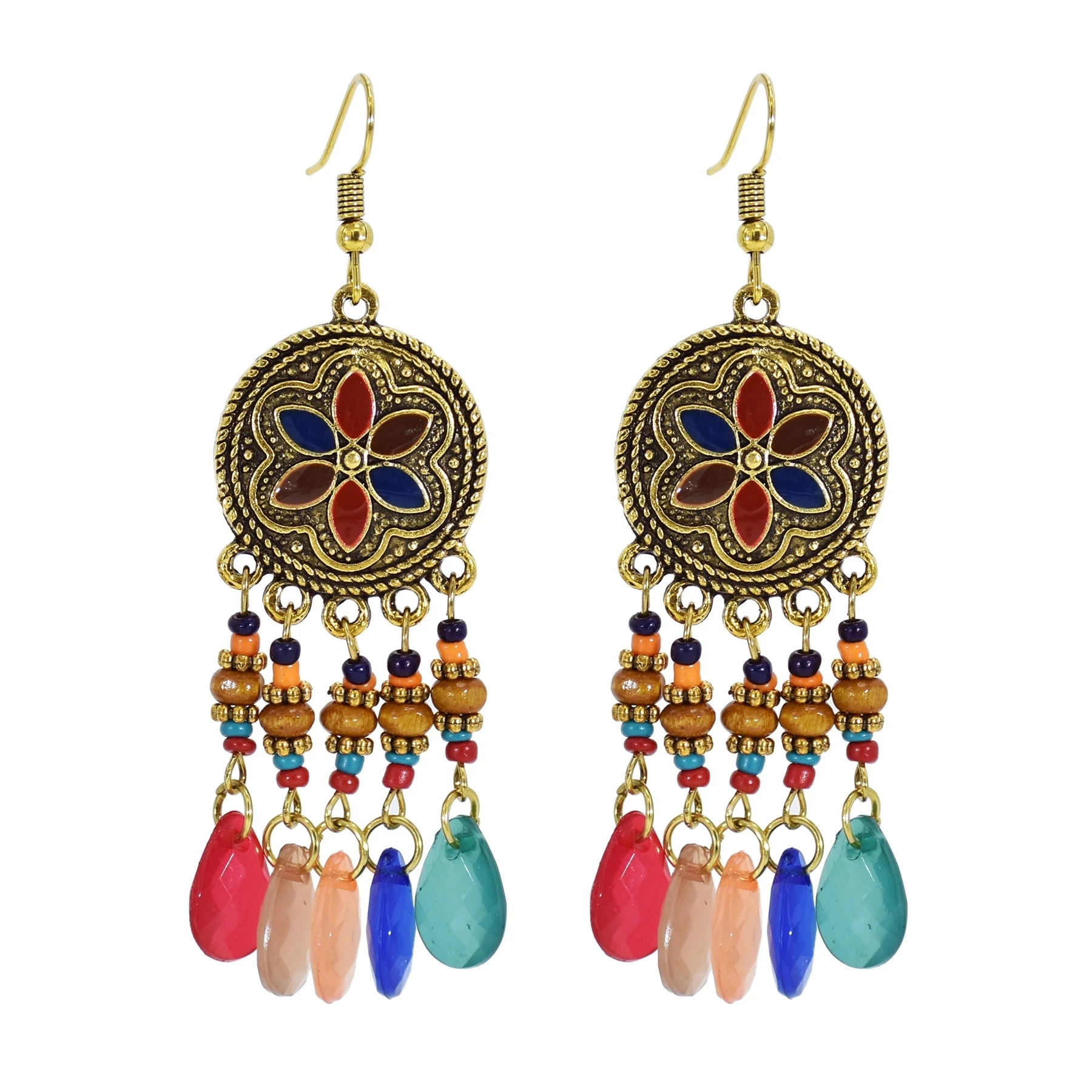 

Этнические серьги ALL FLY