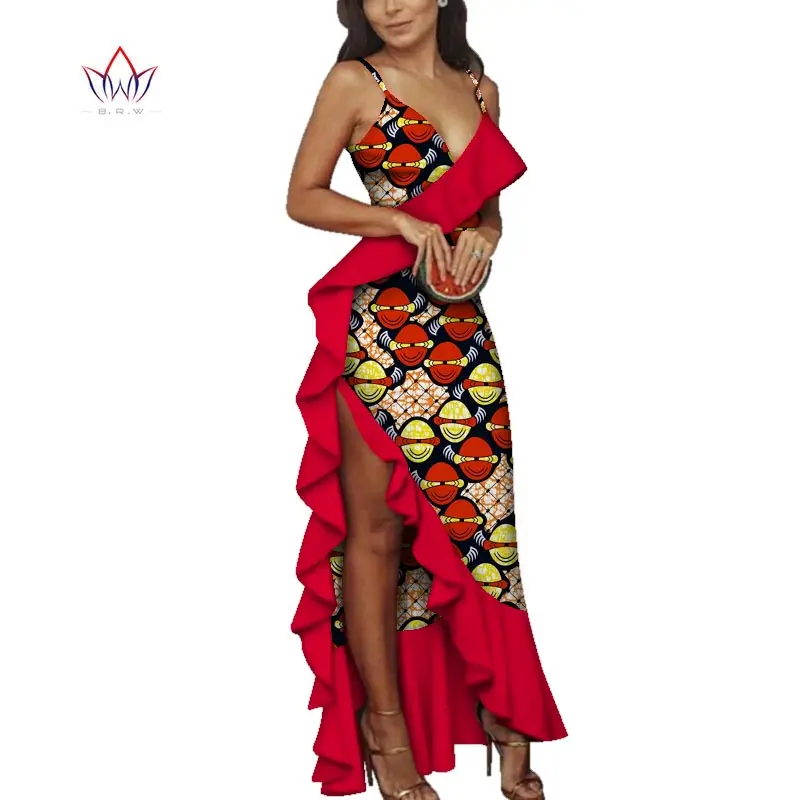 Летние женские традиционные платья в африканском стиле брендовая одежда на