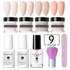 Набор для маникюра NICOLE DIARY Dipping порошки для ногтей, натуральная Сухая Пудра для дизайна ногтей