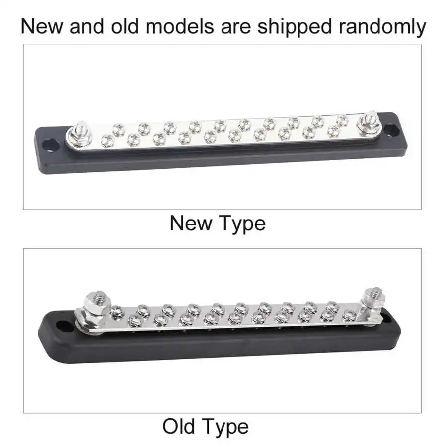 20 позиций 2 шины электрическая Клеммная колодка переменный ток 130 А постоянный 150