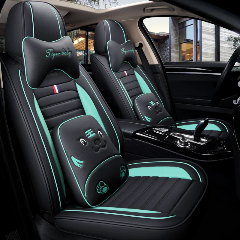 Пленка с полным покрытием из эко-кожи авто чехлы сидений искусственной кожи для