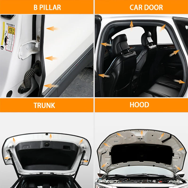 Резиновая уплотнительная лента для автомобильной двери Уплотнители