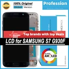 100% Оригинальный 5,1 ''AMOLED дисплей для Samsung Galaxy S7 G930 G930F SM-G930F, ЖК сенсорный экран, запчасти для ремонта + Сервисный пакет