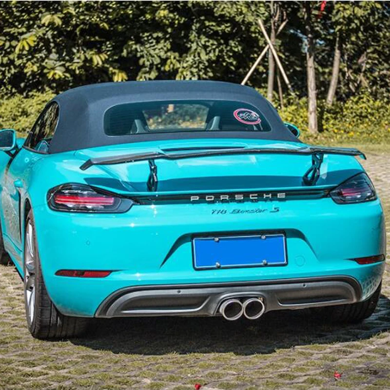 Автомобильный спойлер для заднего крыла багажника из углеродного волокна Porsche
