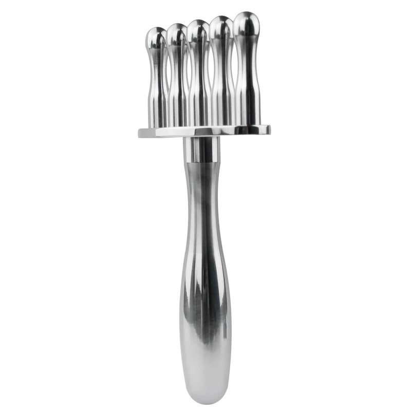 

netic Therapy Meridian Massage Stick Whole Body netic Small Waist Five-Pointed Stainless Steel