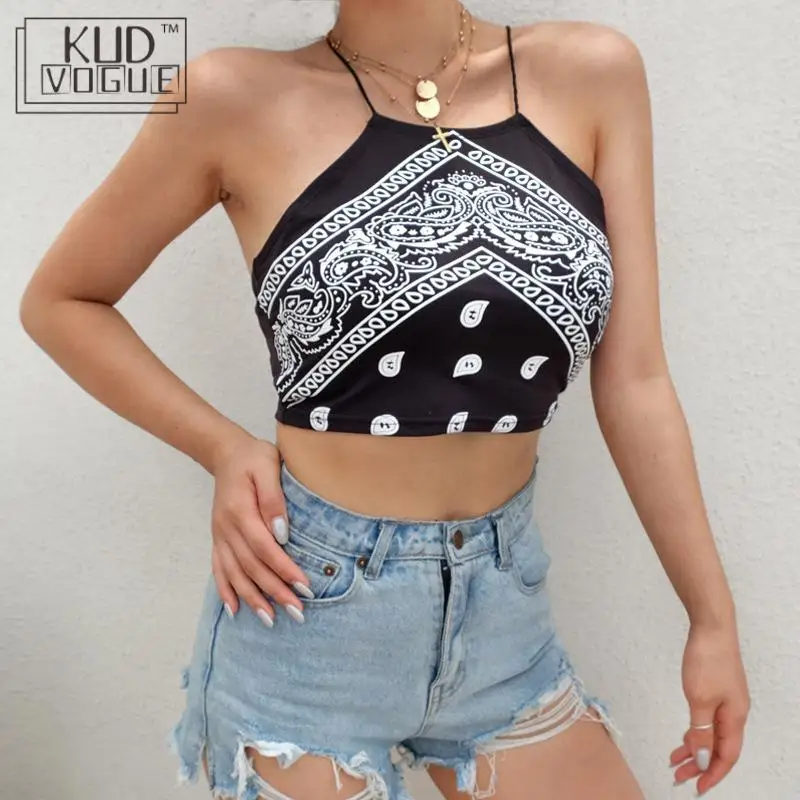 Укороченный женский топ в стиле бохо винтажный пикантный бандажный с открытой