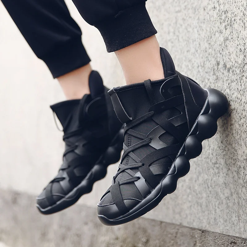 Модные хлопковые кроссовки для мужчин Дышащая мужская обувь Повседневная