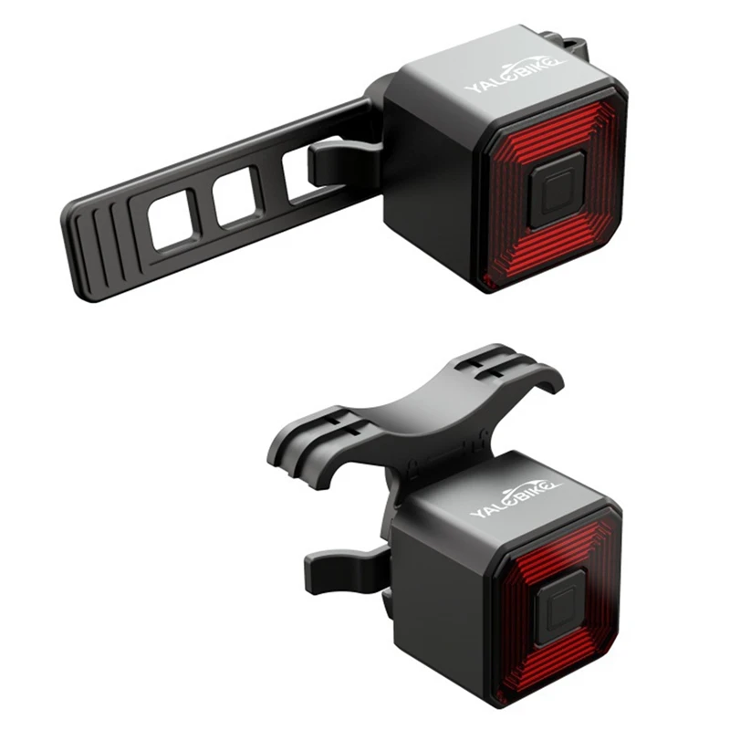 

Yalebike Bicycle Tail Light Smart Sensor Bicycle Brake Tail Light USB Rechargeable Outdoor Waterproof Bicycle Tail Light