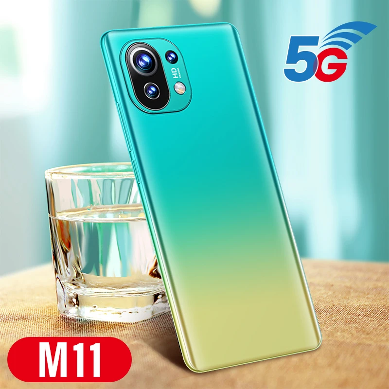 

M11 Global Version 6GB+128GB 6.1 Inch Andriod 10 24+32MP 5200mAh Smartphones MTK6889 Fingerprint Unlock Deca Core Cell Phones