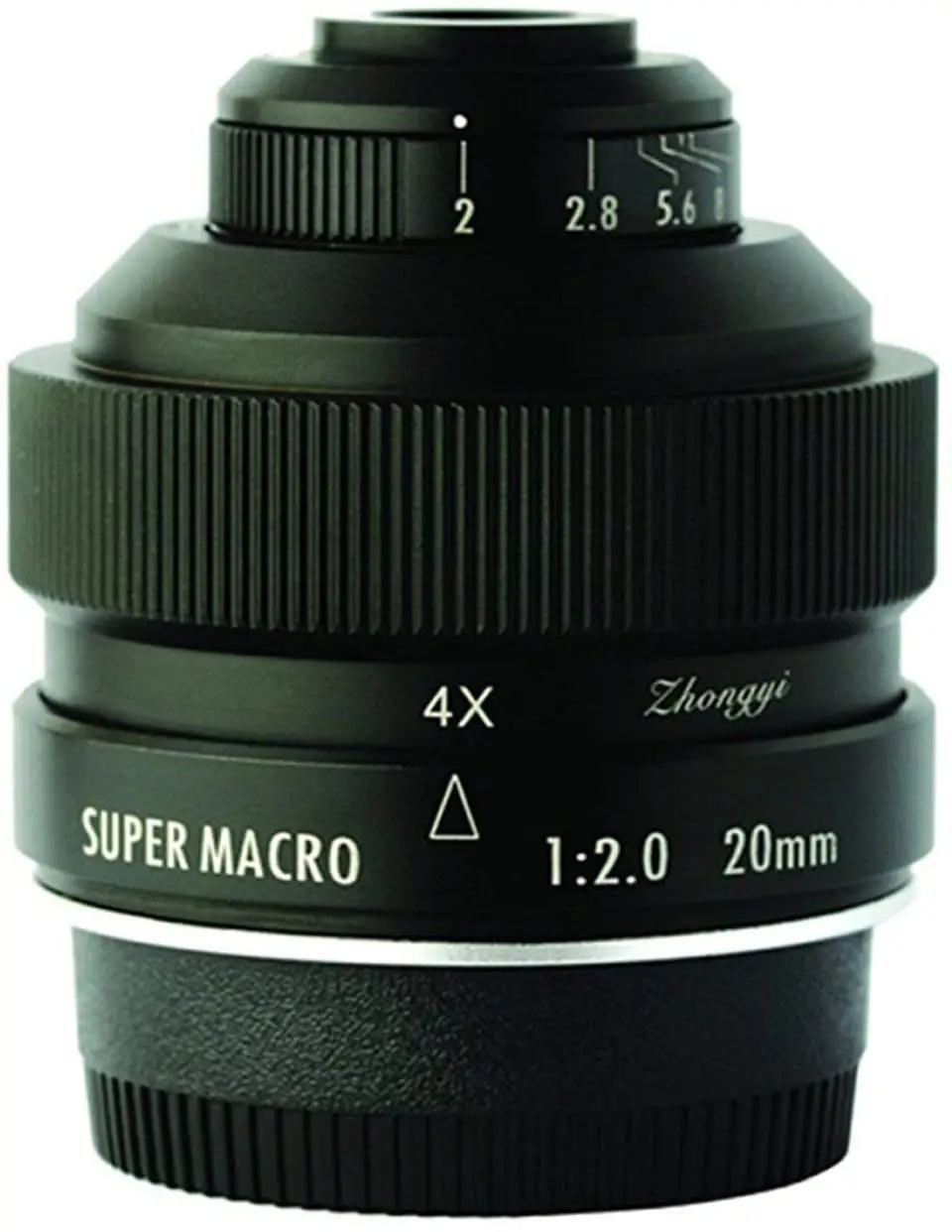 ZHONGYI Mitakon 20 мм f/2 полная Рамка 4.5x супер макрообъектив для Canon EF Mount Camera | Электроника