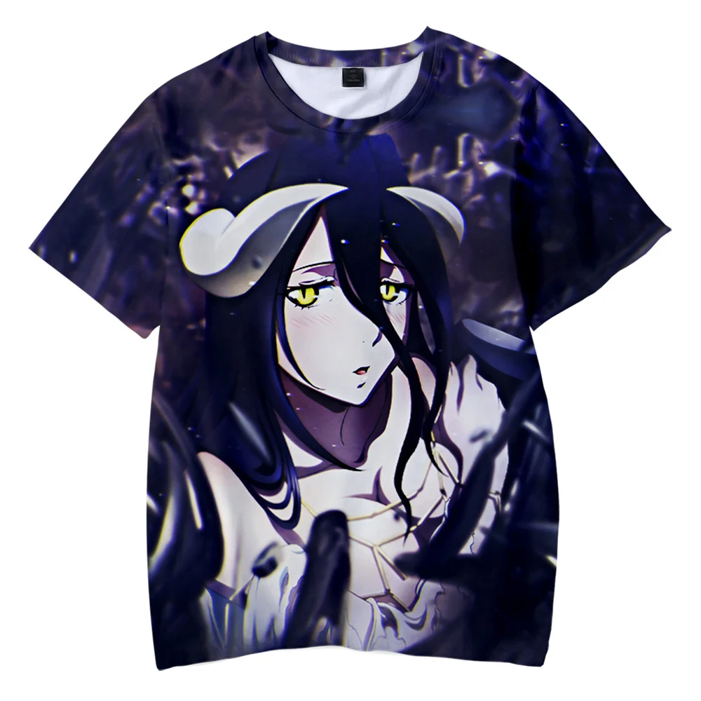 

Лидер продаж 2021, футболки OVERLORD для мужчин и женщин с 3D принтом, летняя модная повседневная Уличная одежда в стиле Харадзюку, хип-хоп, топы ове...