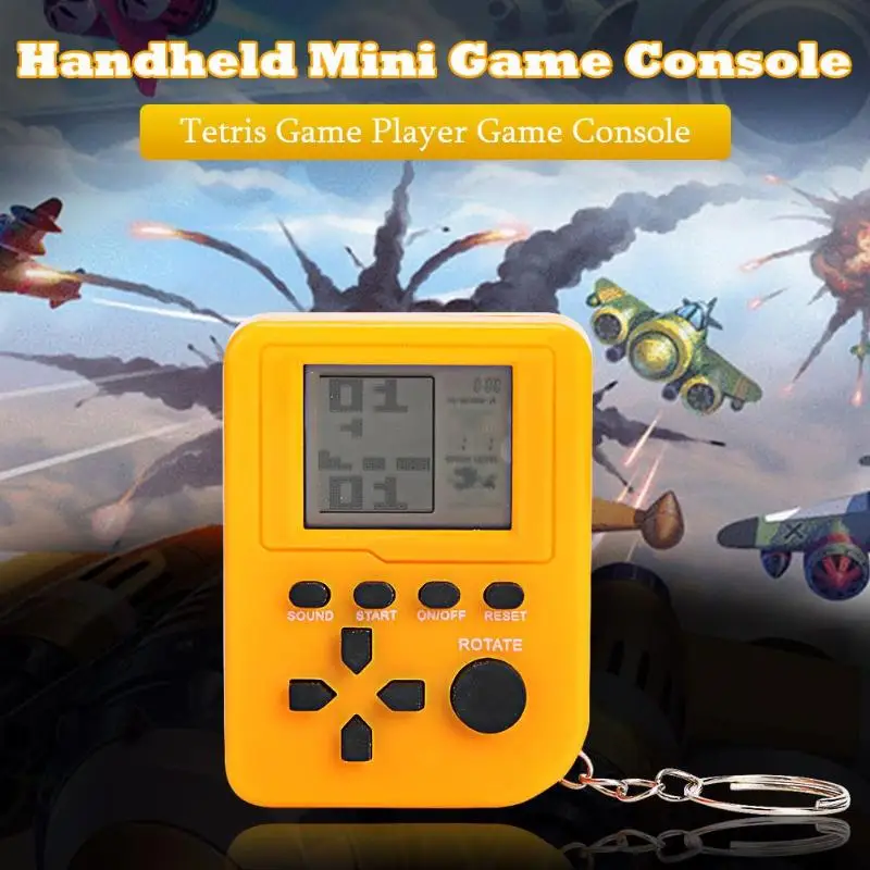 Миниатюрная ностальгическая портативная ЖК-Консоль 26 в 1 мини-видеоплеер для