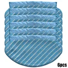 Накладки из микрофибры для швабры Ecovacs Deebot Ozmo 920, 950, T5, 6 шт.