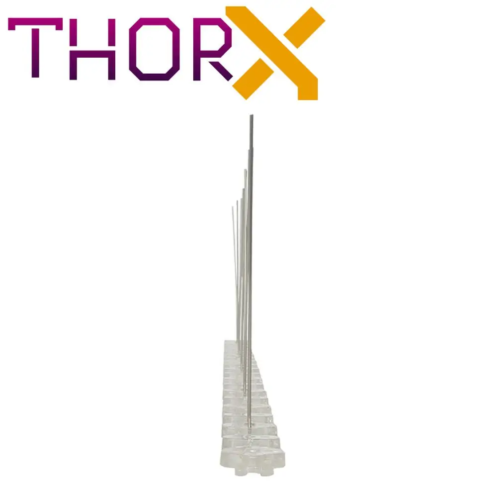 Шипы для отпугивания голубей 1 ряд шипы птиц на поликарбонатной базе высокое