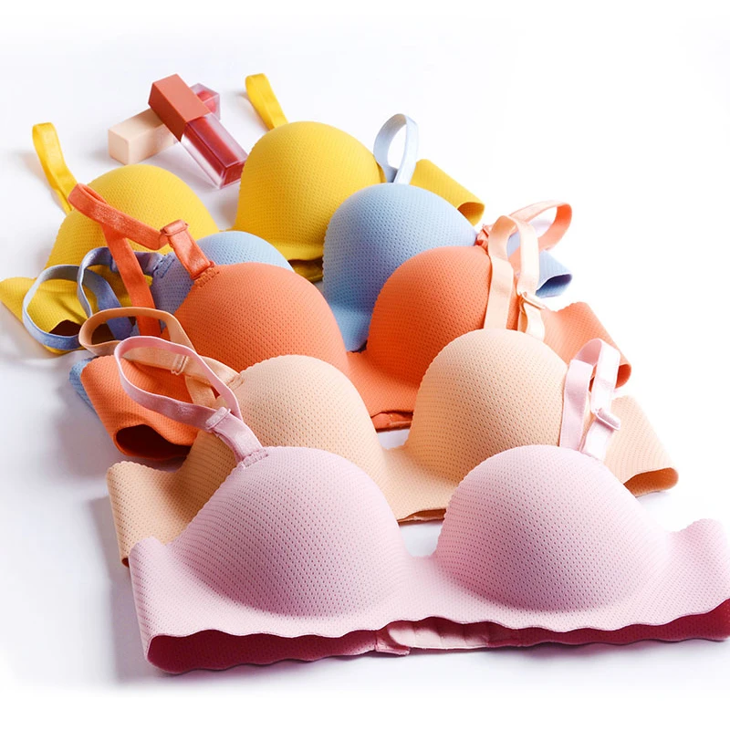 Бюстгальтер женский слитный бесшовный с чашками пуш-ап 2020 | Женская одежда