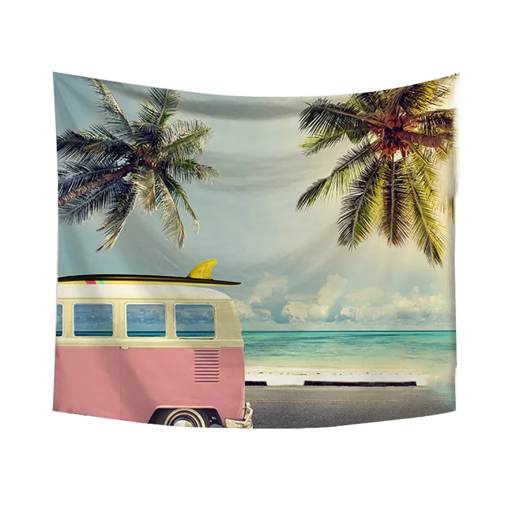 Гобелен настенный солнце и луна Psychedelic маленький гобелен с художественной чакрой