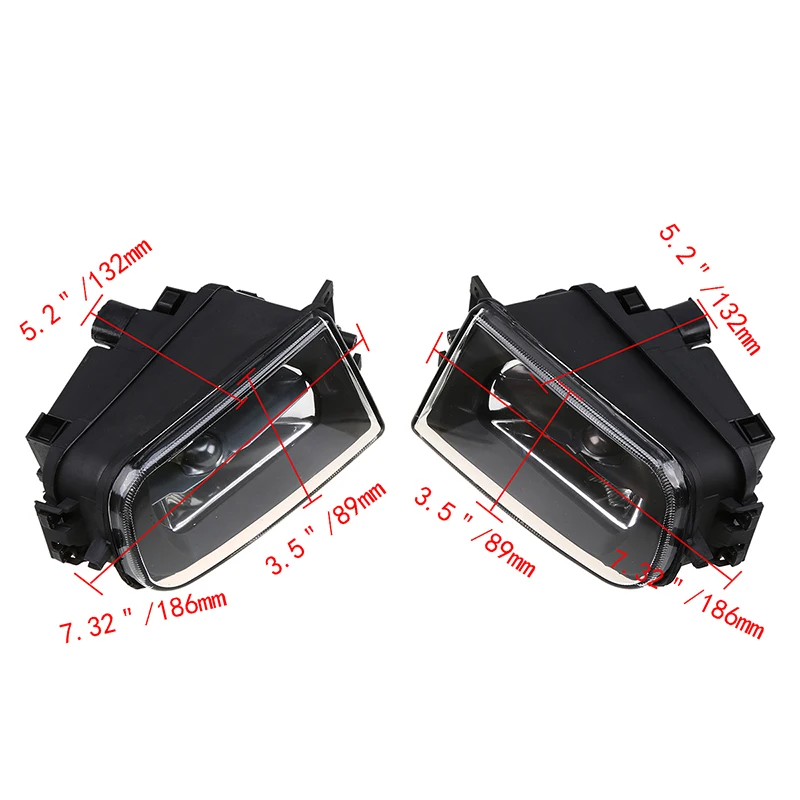 Автомобильная крышка POSSBAY передний бампер для дальнего света противотуманная