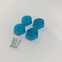 4pcs hex combiner 7mm to 12mm wheel hex hub adapter for wltoys a949 a959 a969 a979 rc racing car accessories parts
