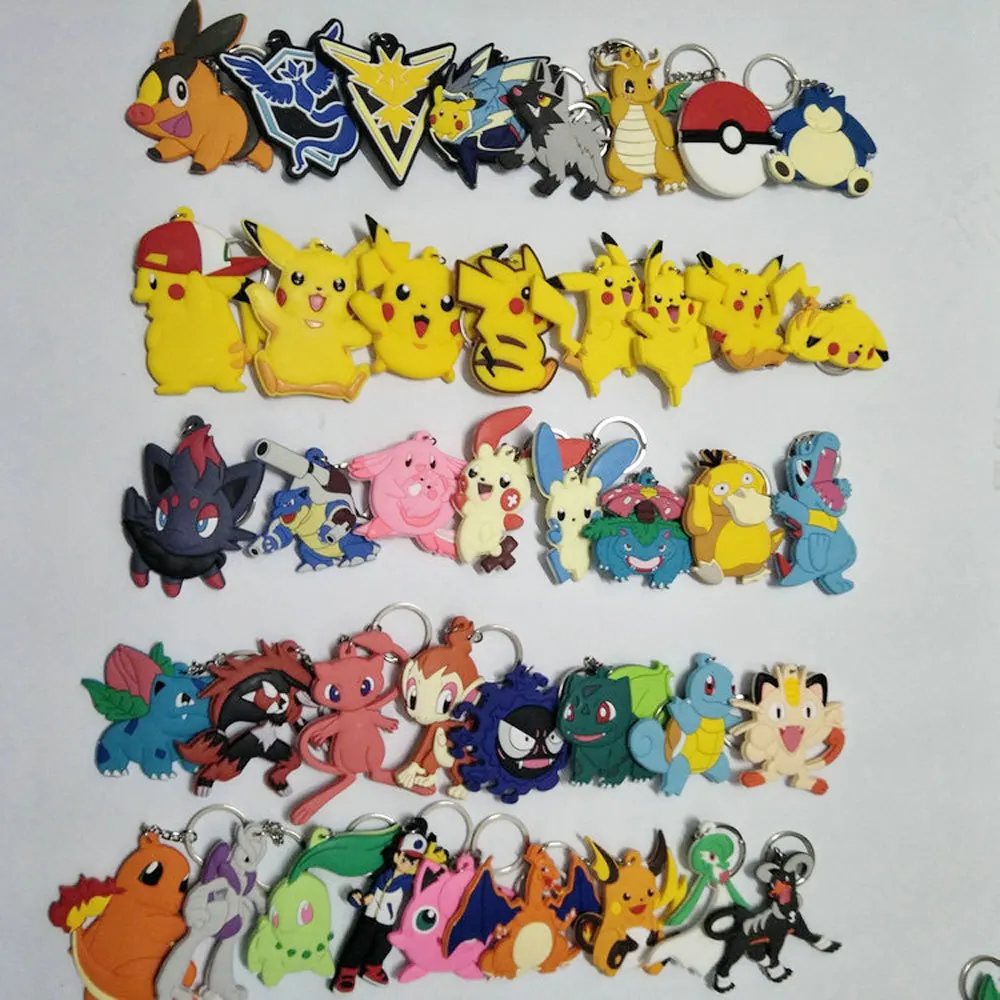 Pokemon Go брелок аниме Рисунок Пикачу комиксов модель монстра игрушки Аниме Покемон