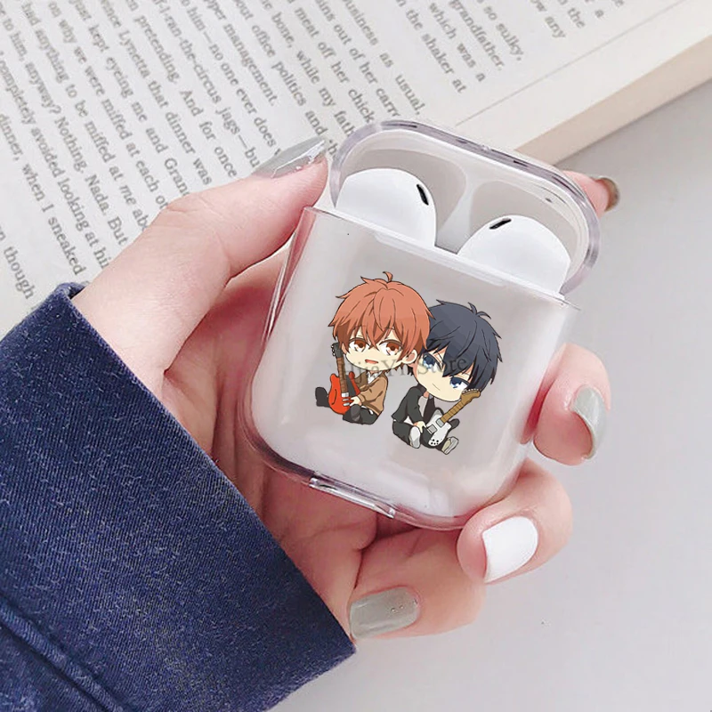 

Чехол для наушников Mafuyu и ritania для Apple AirPods 1 2, мягкий прозрачный чехол из материала TPU для Аксессуары для Airpods