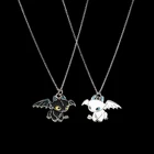 Черный дракон кулон ожерелье для женщин мужчин крест звено цепи модные украшения Аниме Косплей Аксессуары Винтаж Готический подарок