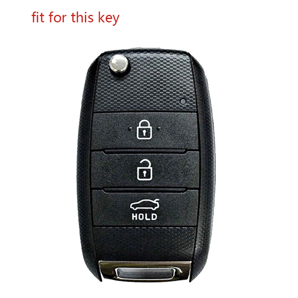 Силиконовый чехол для смарт-ключей с 3 кнопками kia sportage Rio Cerato Optima Ceed Sports K4