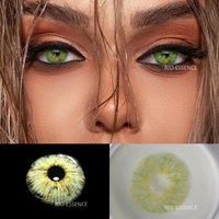 Bio-essence Pair Colored Contact Lenses for Eyes Russian Girl Blue Lenses Monet Green Eye Lenses Big Eye Fashion Lenses