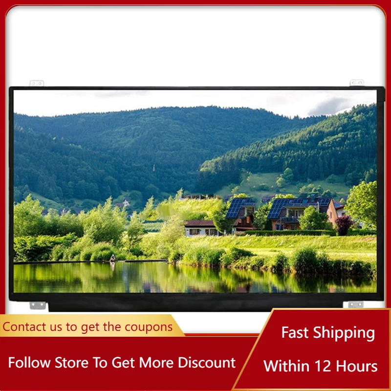 

15.6" NT156WHM-N32 Fit NT156WHM N32 P/N: 5D10K81087 LCD Screen EDP 30PIN HD 1366*768 Laptop Display Slim Panel