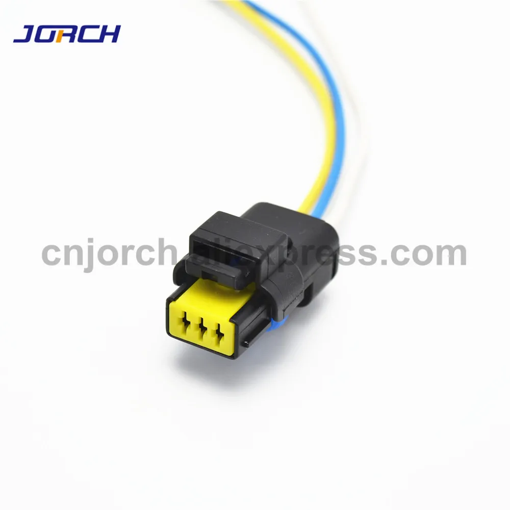 1 комплект 3 Pin женский водонепроницаемый авто Электрический жгут проводов fci