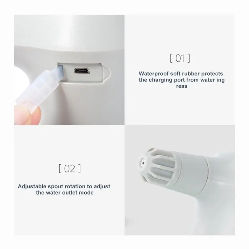 

1.5L Electric battery sprayer Garden watering Garden utensils water gun High Capacity Automatic Plant Watering Can