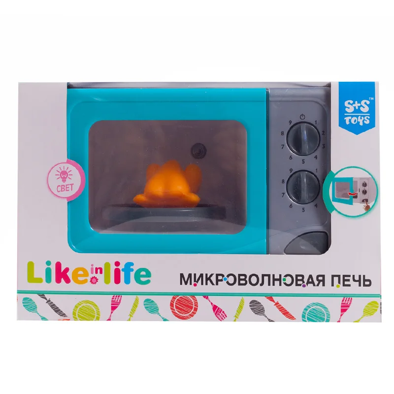 Бытовая техника (микроволновая печь) свет/звук S+S Toys арт. 200113343|Игрушечная бытовая