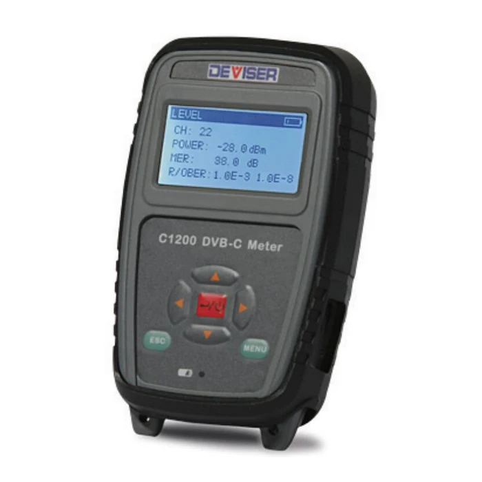 

C1200 5MHz~1200MHz Analog CATV Frequency 300K RBW DVB-C Level Meter