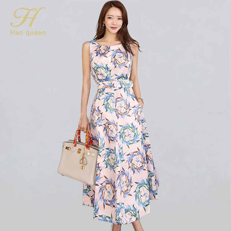 Женское винтажное вечернее платье H Han Queen Элегантное Длинное праздничное без