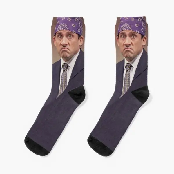 

Prison Mike Crew Socks Funny Women Unisex Comfortable Best Short Cotton Winter Sports Pattern Black Ladies Breathable Girls