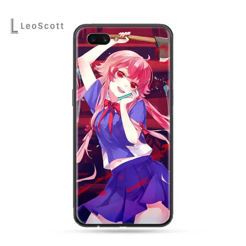 

Future Diary Mirai Nikki Phone Case For OPPO F 1S 7 9 K1 A77 F3 RENO F11 A5 A9 2020 A73S R15 REALME PRO