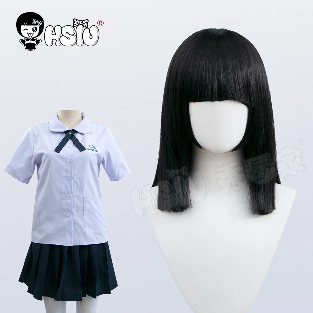 Nanno cosplay wig clothing School unifo Girl from Nowhere cosplay「HSIU 」Fiber synthetic wig Large size Thai college uniform