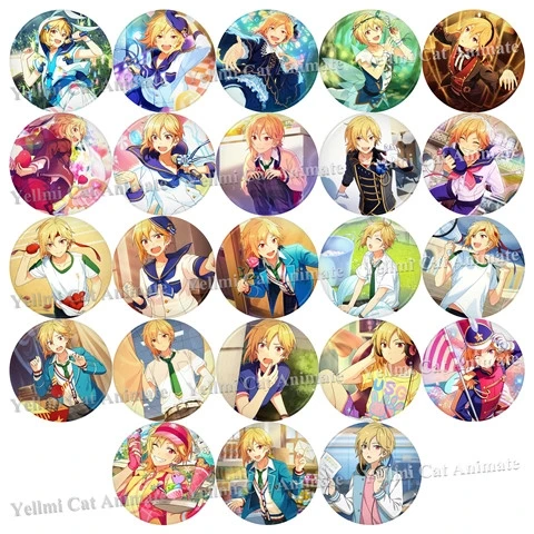 Значки 58 мм значок в виде звёзд значок-эмблема на булавке nito nazuna акриловые значки