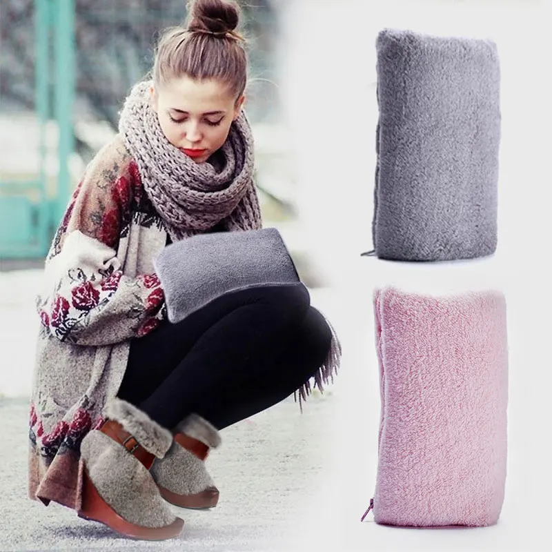 Питание через порт Usb грелка для рук из фланели с украшением в виде кристаллов