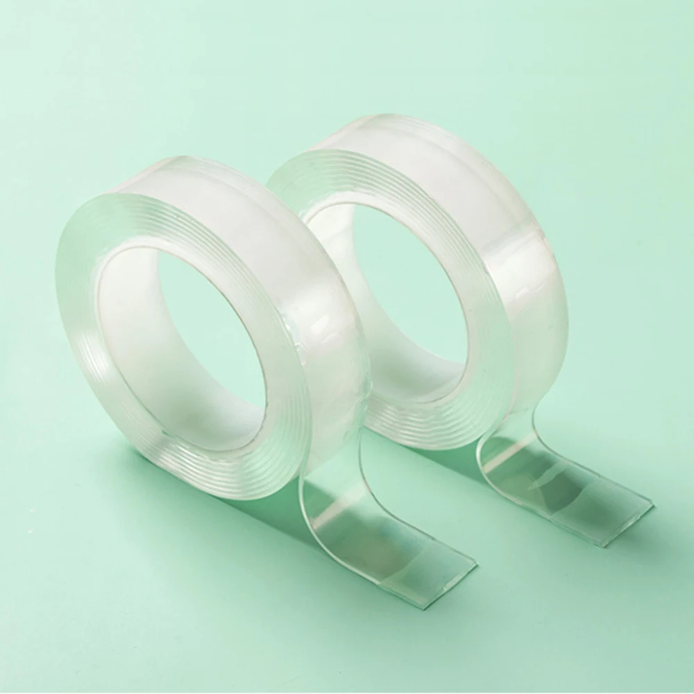 

Multifunctional Nano Double-sided Tape Transparent Trackless Magic Tape Fixed Glass Wall Universal Adhesive Stick For Smart Home