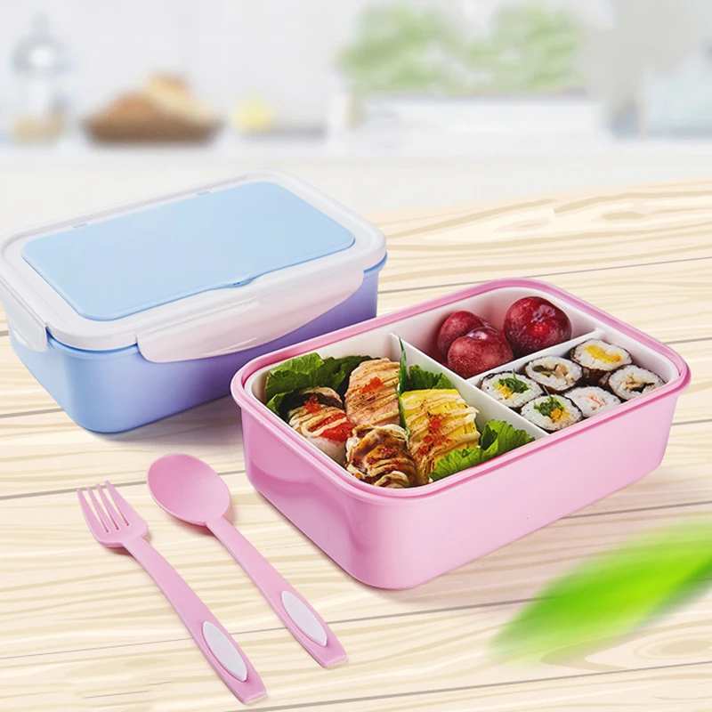 

Microwave Oven Special Plastic Lunch Box Lunch Box Heating Single Layer 1 Double Layer Multi-purpose Lunch Box