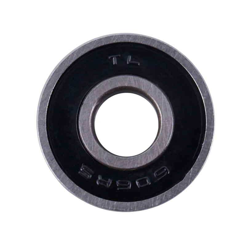 ABSF 606-2RS Sealed Bearing 6mm x 17mm Black - Silver Tone | Обустройство дома
