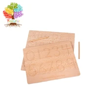 treeyear alphabet tracing boards trace letters and numbers wooden montessori learning skills and fine motor forpreschoolers