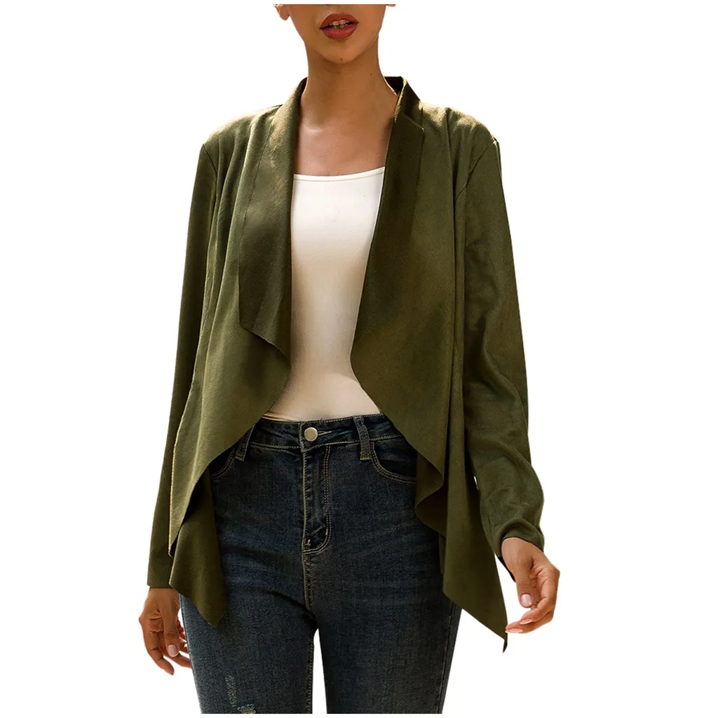 Бесплатная Страусиная Женская модная однотонная верхняя одежда плиссированная