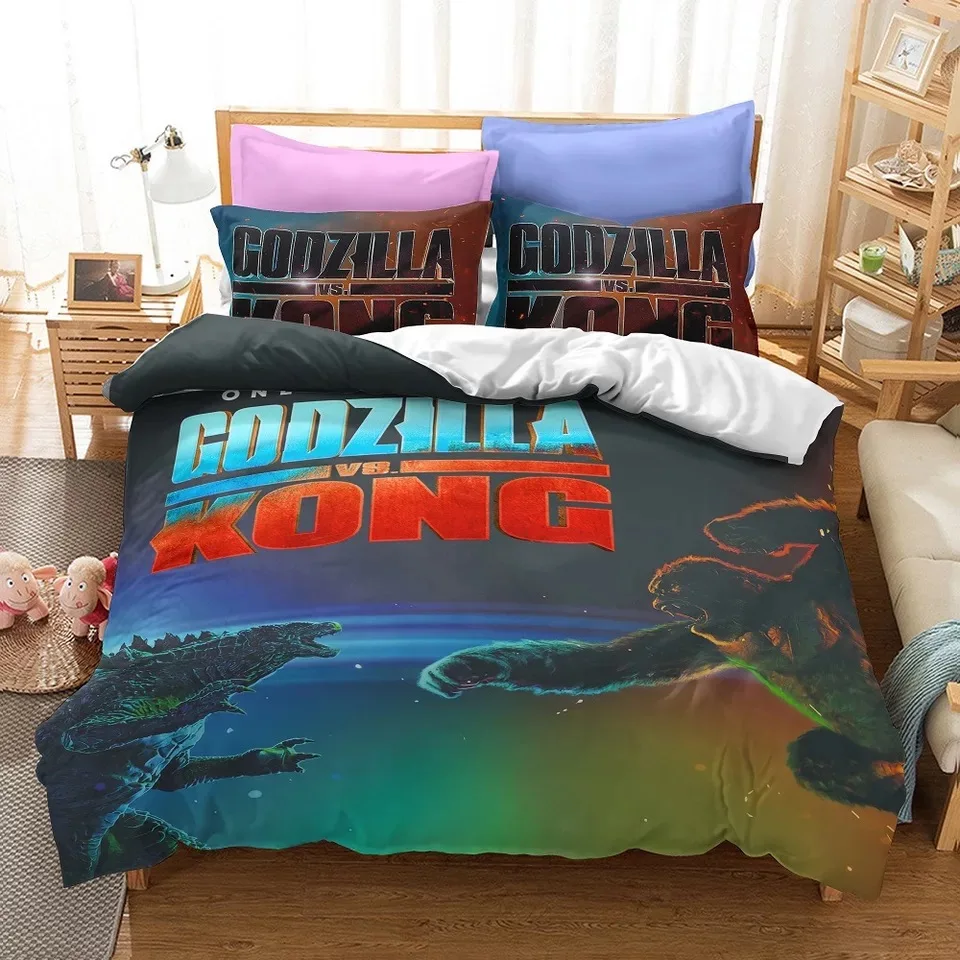 

2021 New popular 3D Printed Bedding Set Duvet Cover pillowcase set Twin Size bedding bed linens set Bedspread on the bed