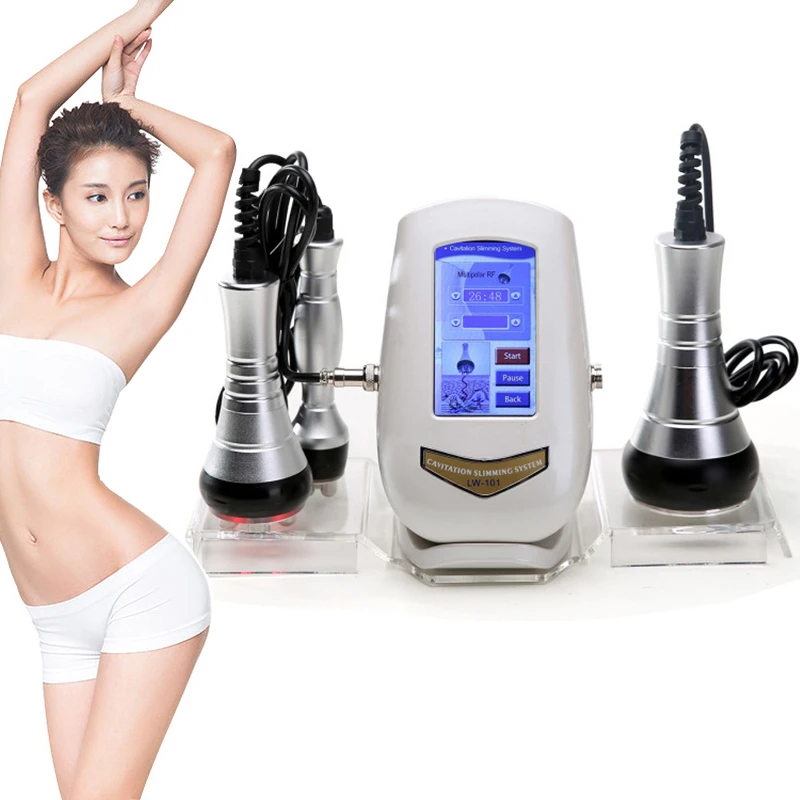 

40K Cavitation Ultrasonic Weight Loss Skin Rejuvenation Beauty Machine Multipolar RF Body Slimming Skin Tighten Anti-wrinkle