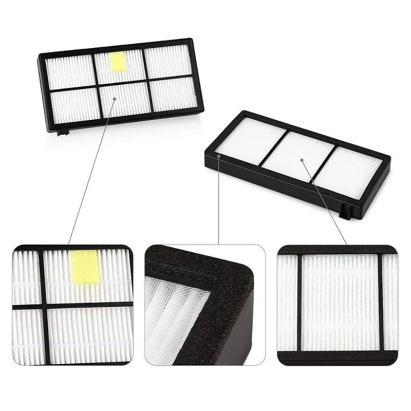 

20Pcs for IRobot Roomba Parts Brushes and Filters Kit Series 800 860 865 866 870 871 880 885 886 890 900 960 966 980