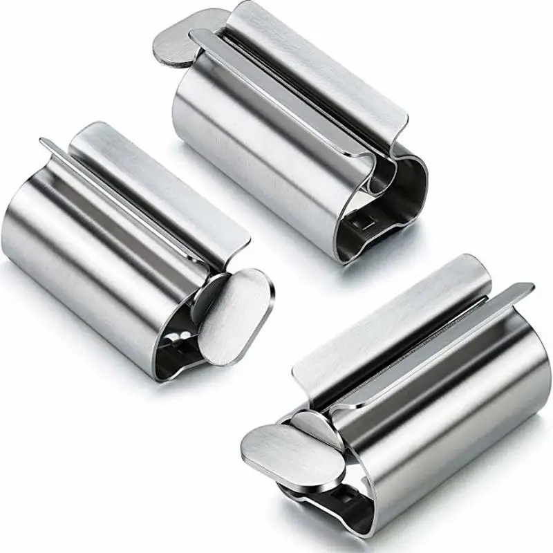 2pc/set Bathroom Accessories Set Rolling Toothpaste Squeezer Tube Dispenser Holder Cosmetic Paint | Дом и сад